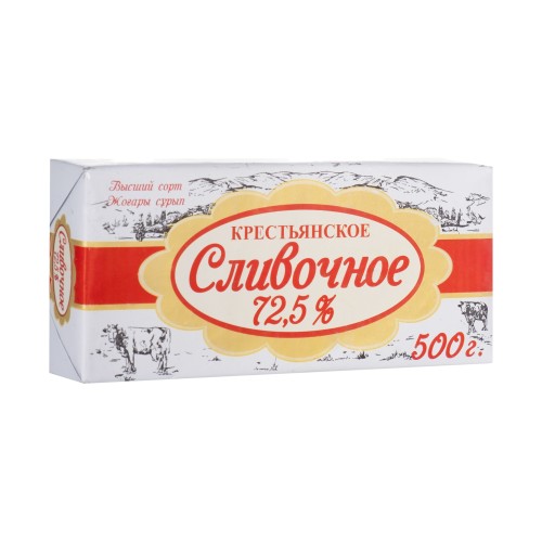 Сливочное, ТМ Крестьянское, 72,5%