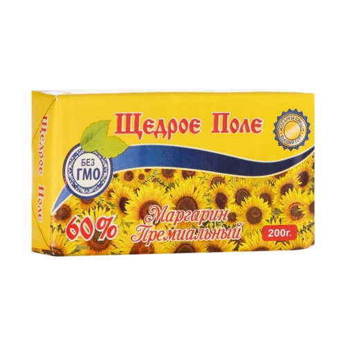 Маргарин ТМ Щедрое поле, 60%